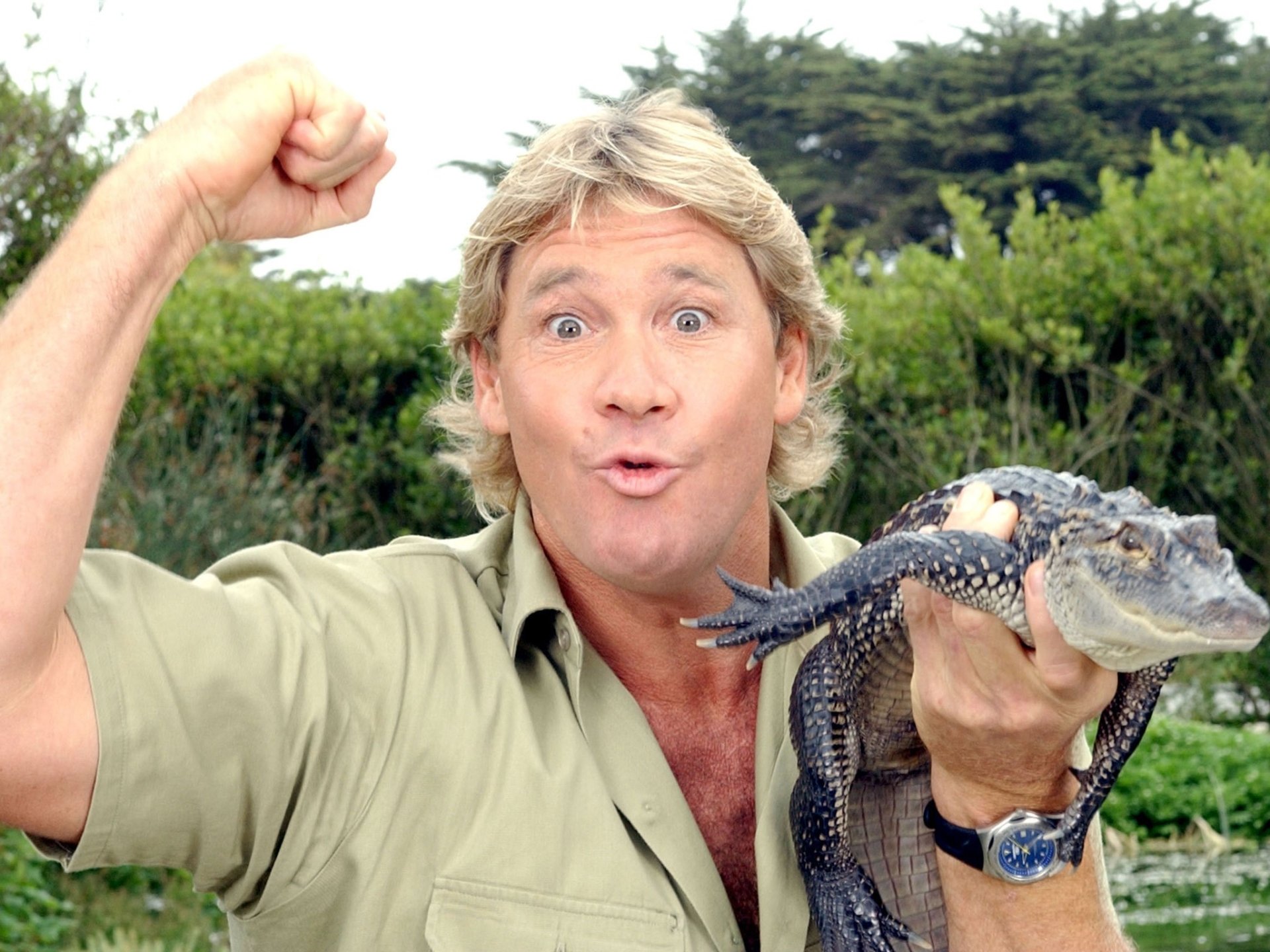  Happy Steve Irwin
