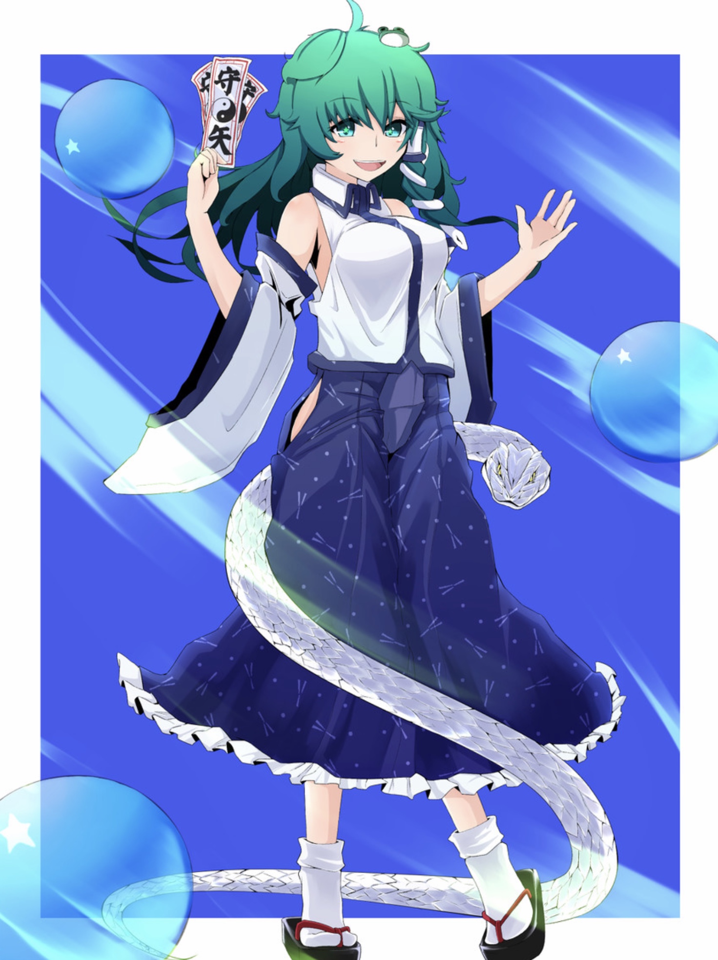 Download Sanae Kochiya Anime Touhou Image
