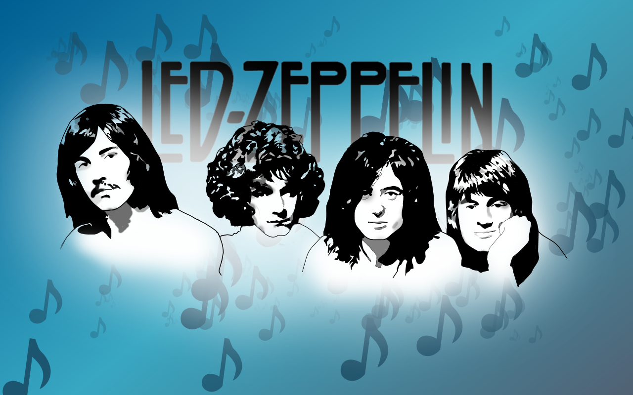 Картина led zeppelin