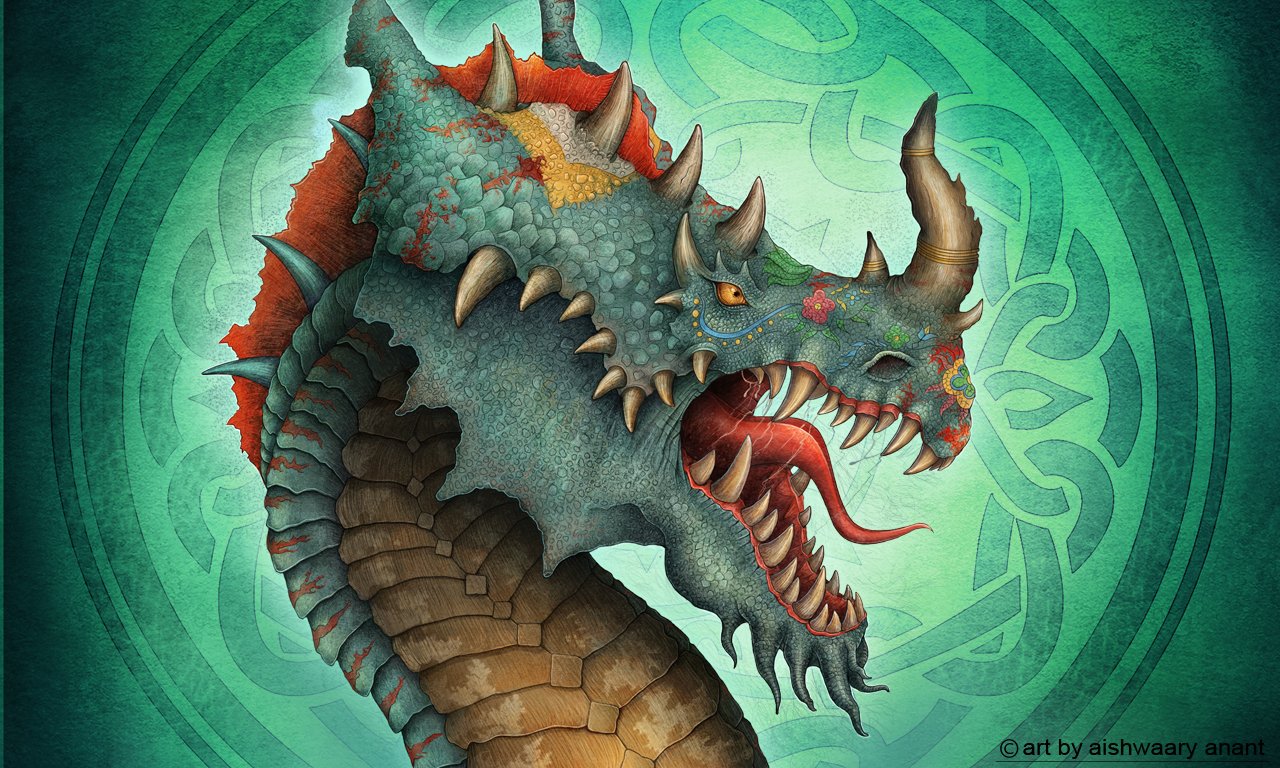  Indian Dragon by aishwaary anant