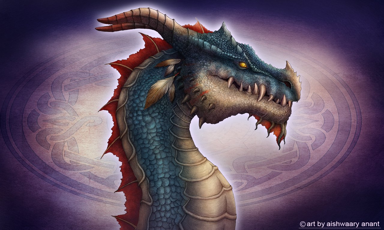  Mayan Dragon by aishwaary anant