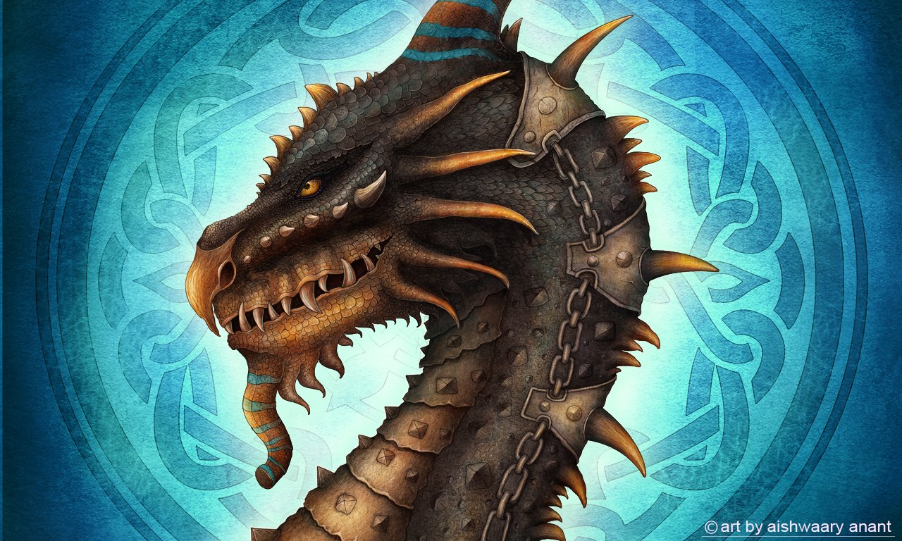  Egyption Dragon by aishwaary anant