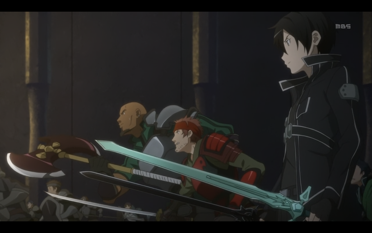Kirito (Sword Art Online) Klein (Sword Art Online) Agil (Sword Art Online) Anime Sword Art Online Image