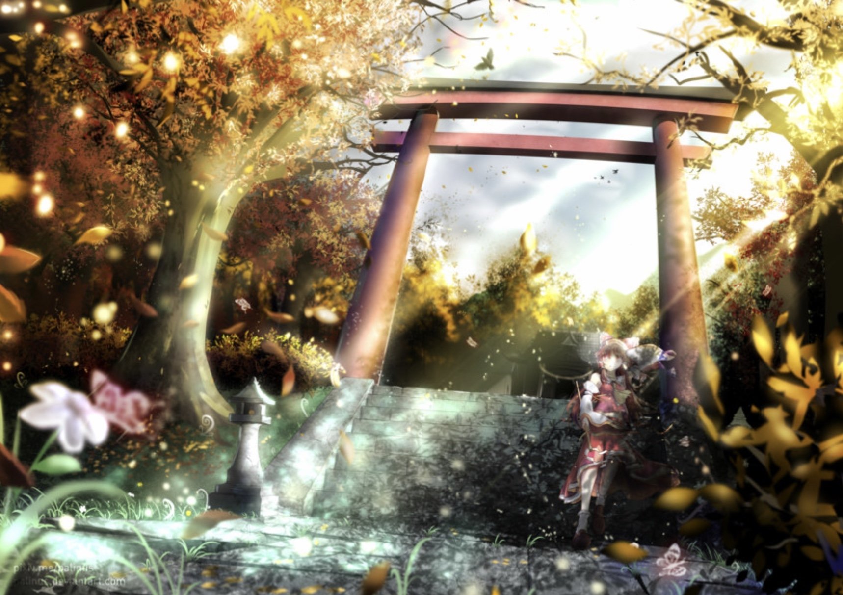 Download Reimu Hakurei Anime Touhou Image