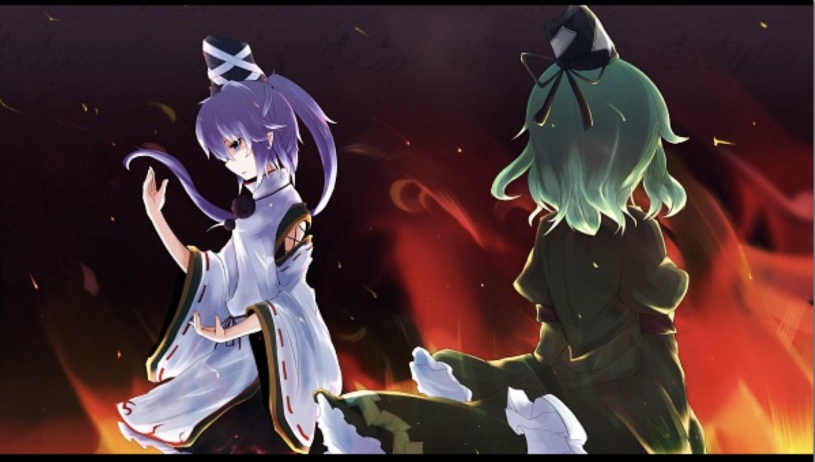 Download Mononobe No Futo Soga No Tojiko Anime Touhou Image