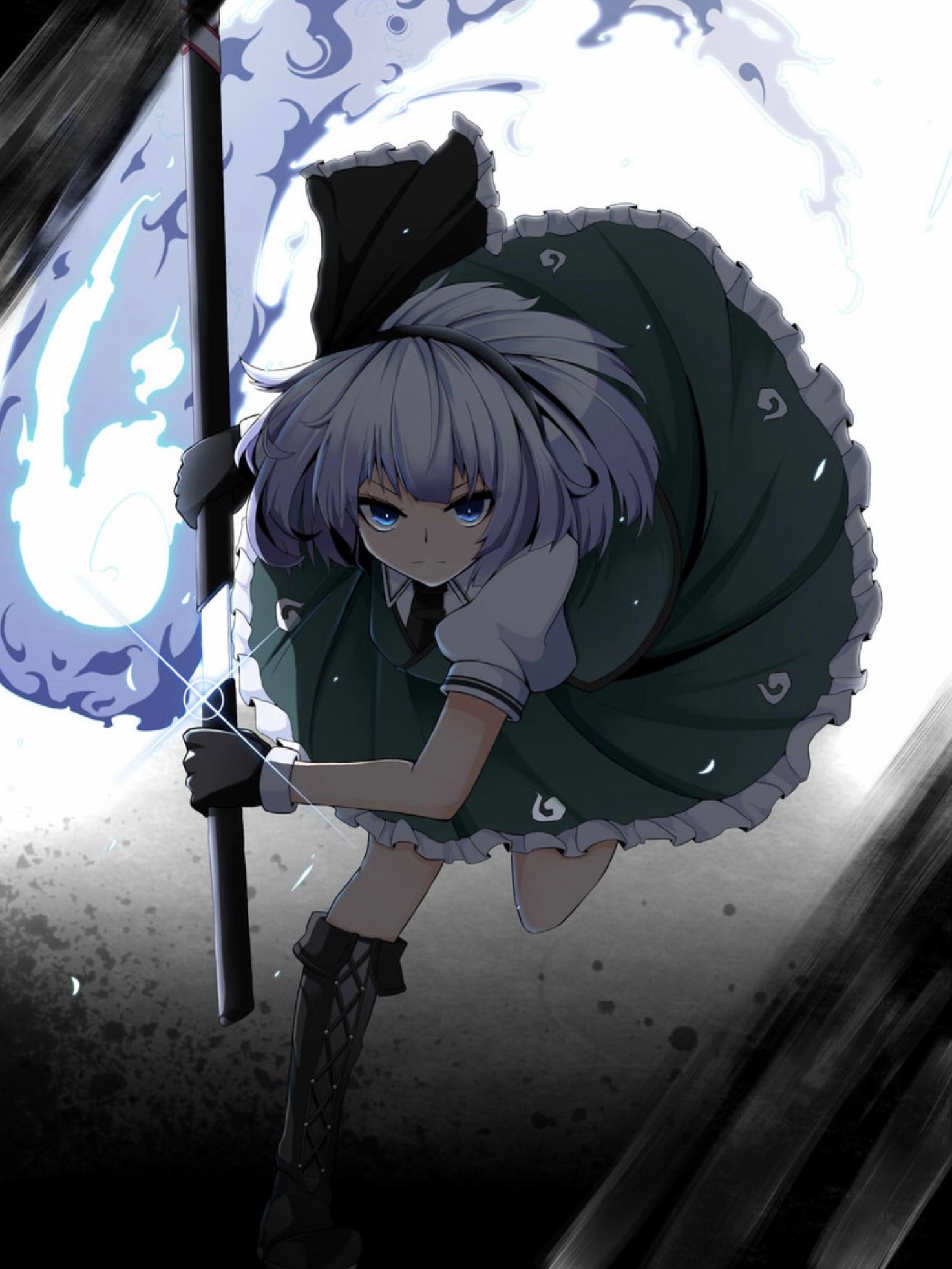 Youmu Konpaku Anime Touhou Image