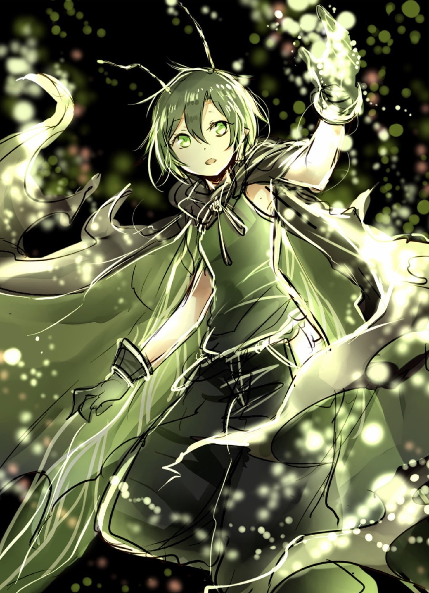 Wriggle Nightbug Anime Touhou Image