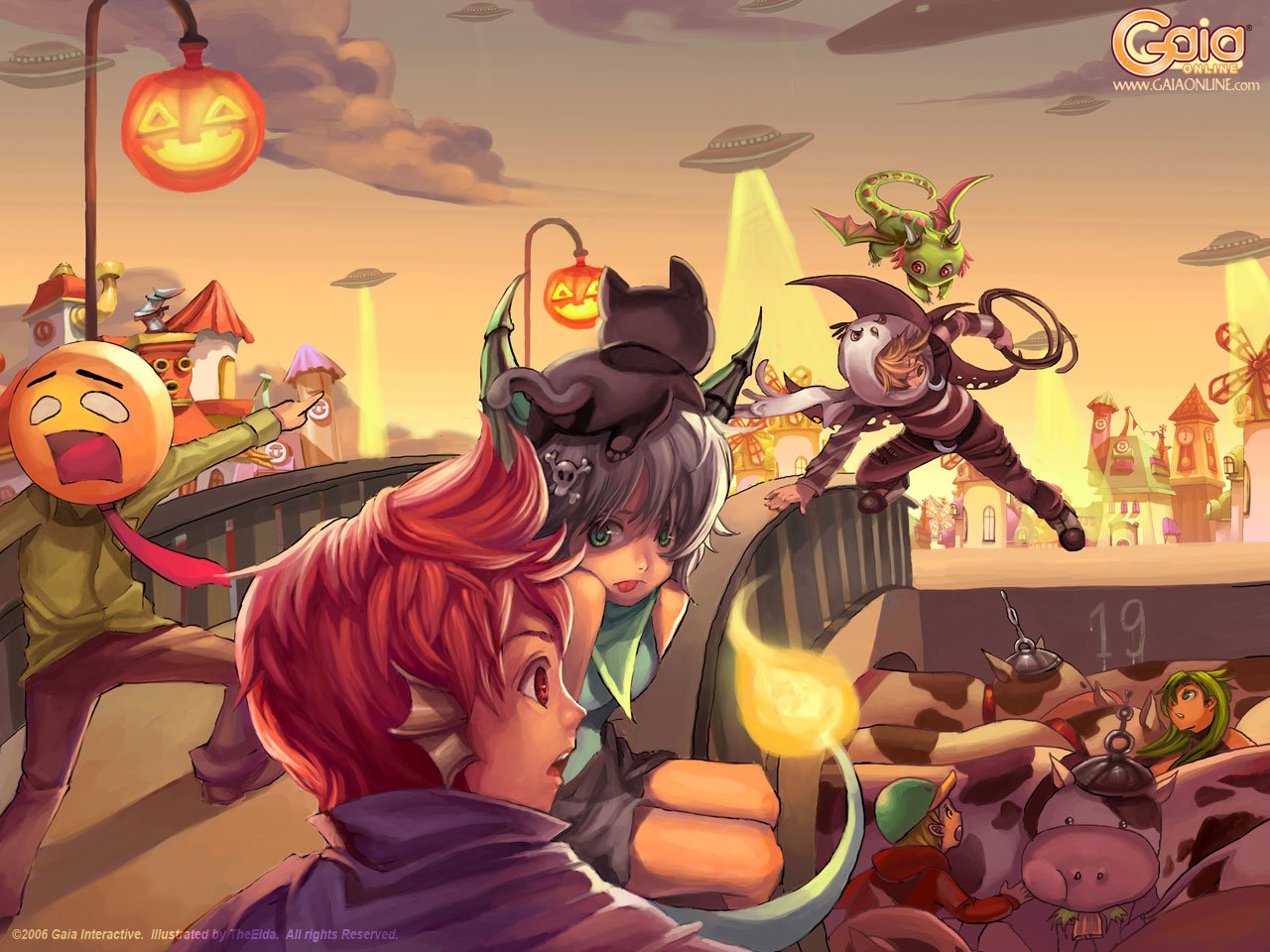 alien video game Gaia Online Image