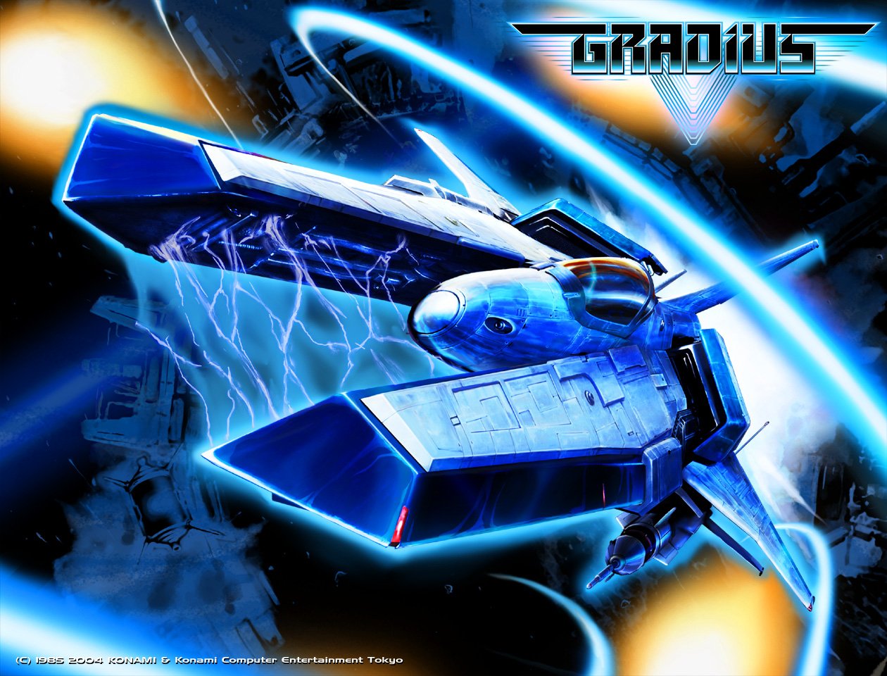 spaceship video game Gradius Image