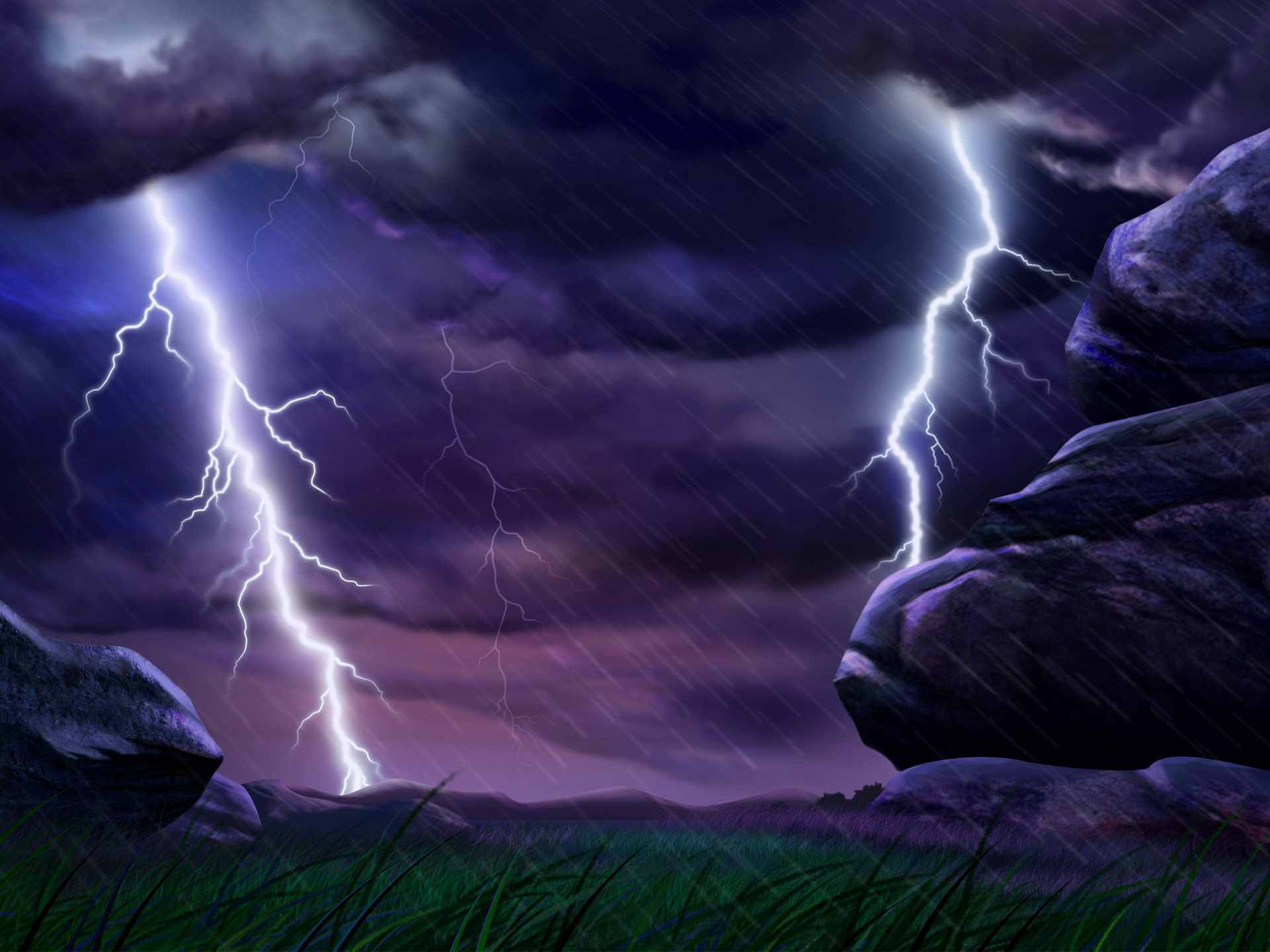 Artistic Lightning Picture