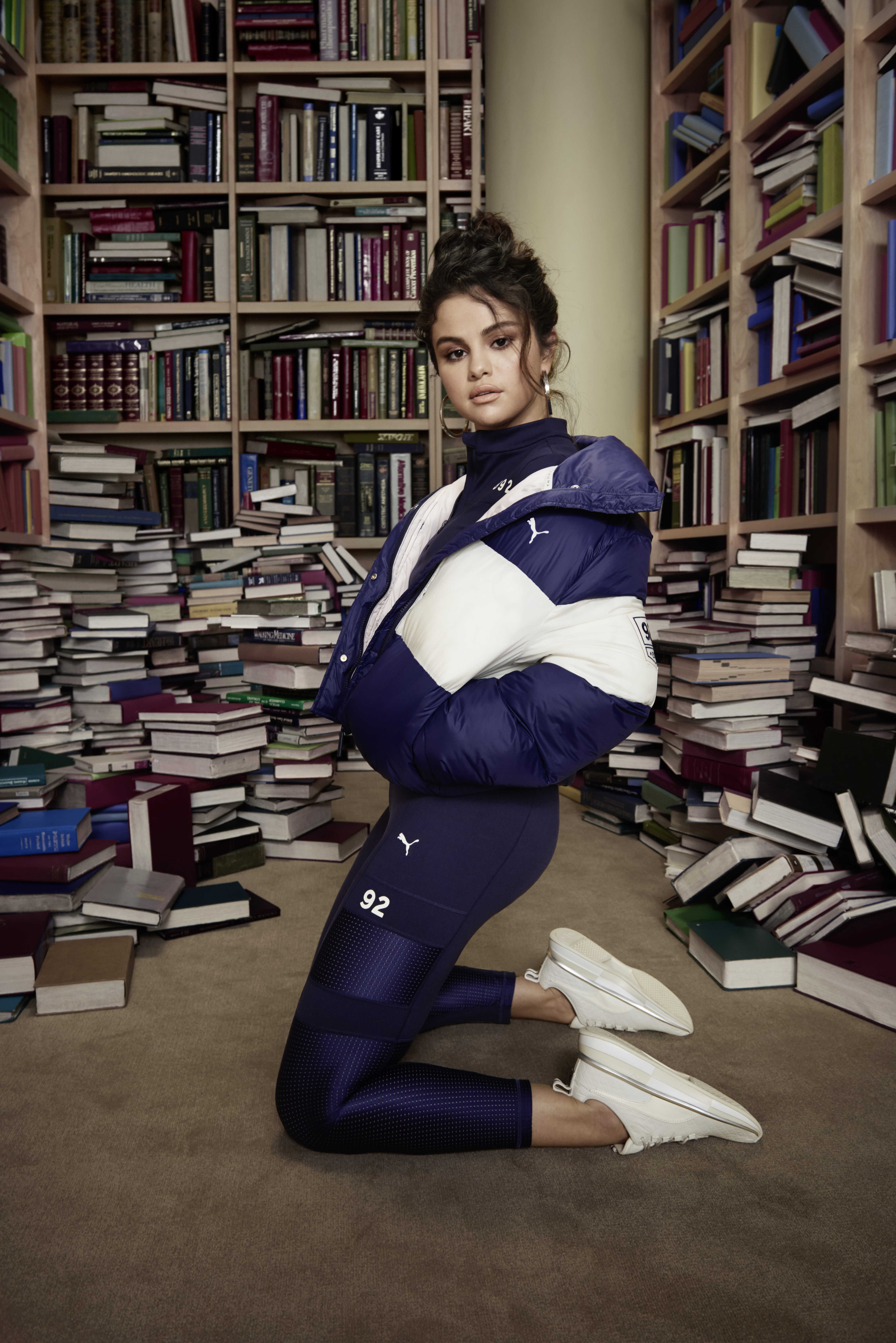 puma x selena gomez track pants