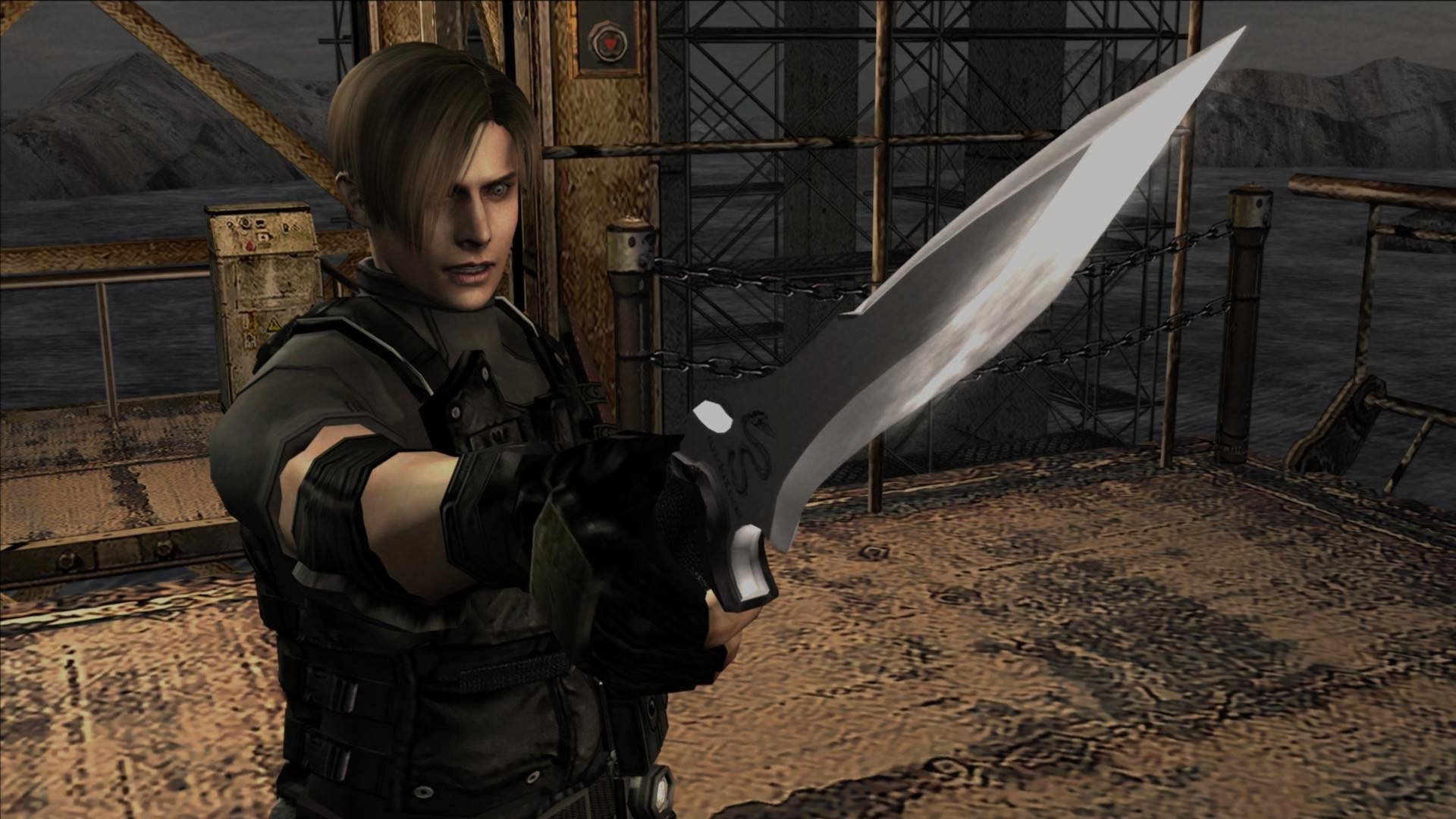 Download Leon S. Kennedy Video Game Resident Evil 4 Image