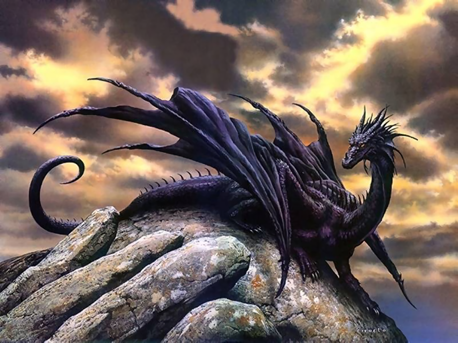 Fantasy Dragon Picture by Ruth Thompson