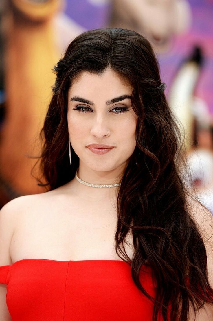 Download Red Dress Singer Music Lauren Jauregui Image