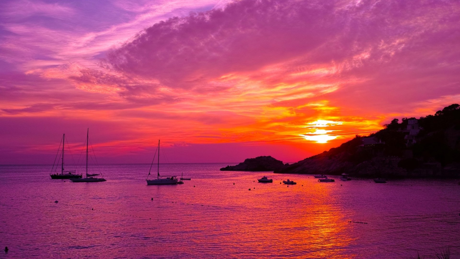 Sunset In Ibiza Spain Image Id 325225 Image Abyss