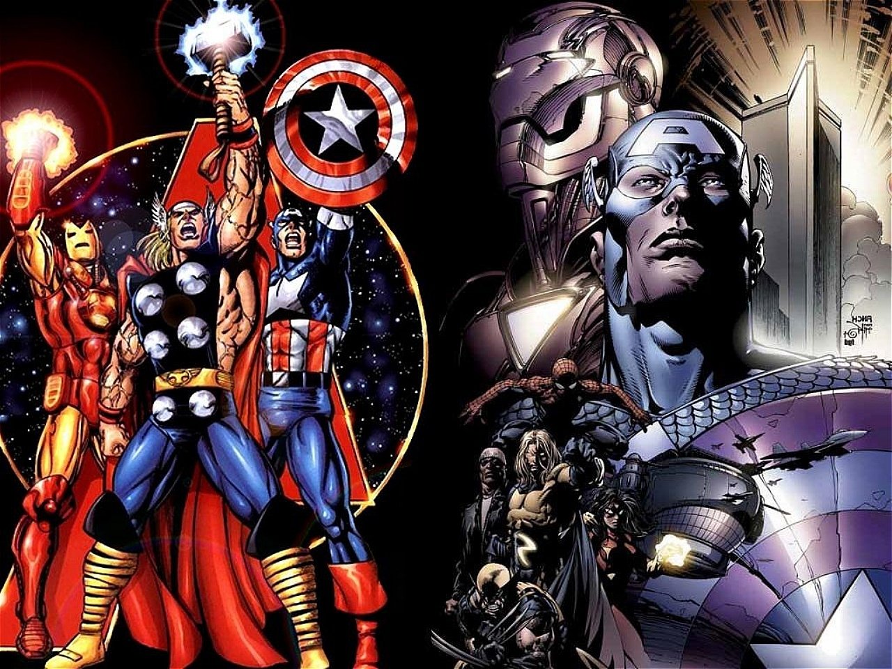 Sentry (Marvel Comics) Wolverine spider man Captain America Thor Iron Man Comic Avengers Image