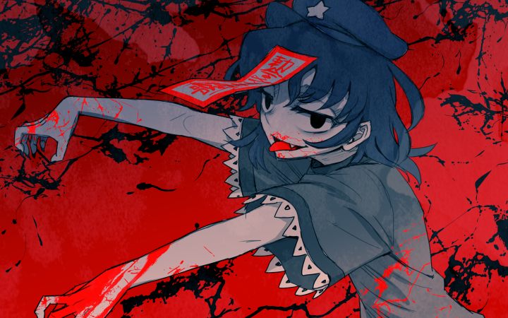 Yoshika Miyako Anime Touhou Image