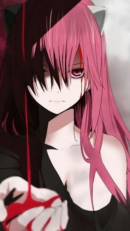 Imagen de anime, Lucy, and elfen lied