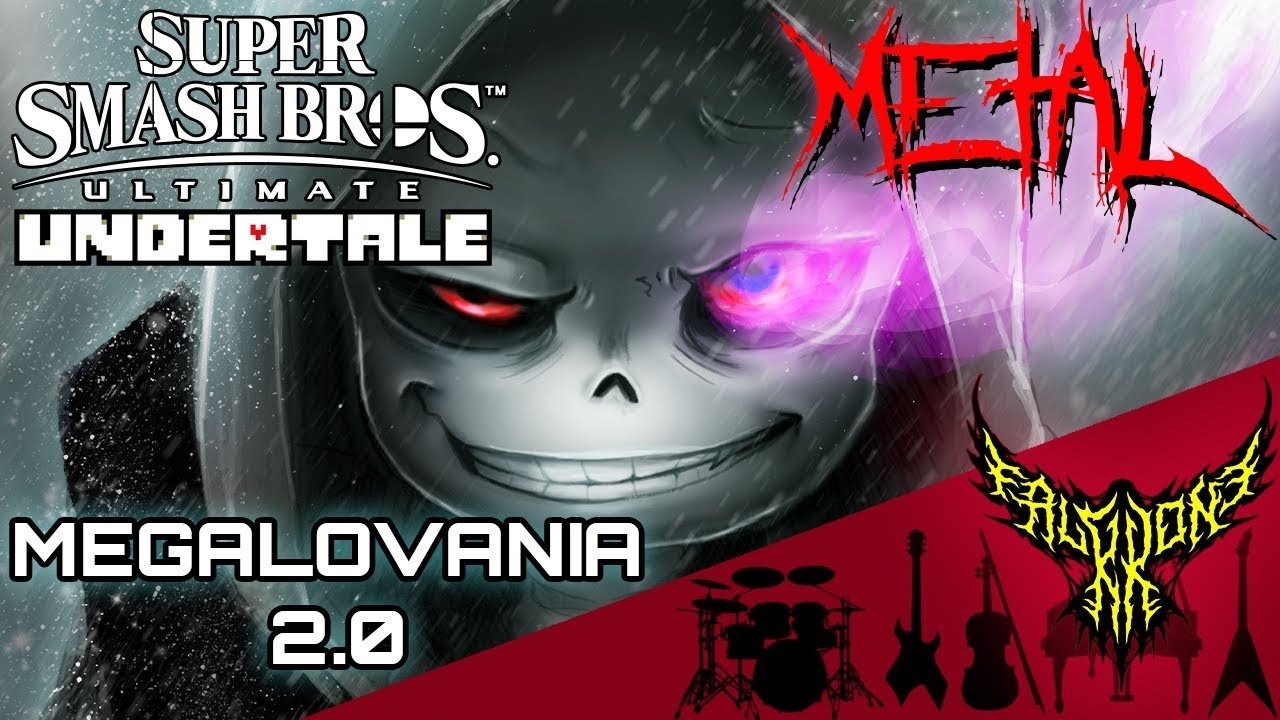 Sans (Undertale) Undertale Metal (Music) music FalKKonE Image