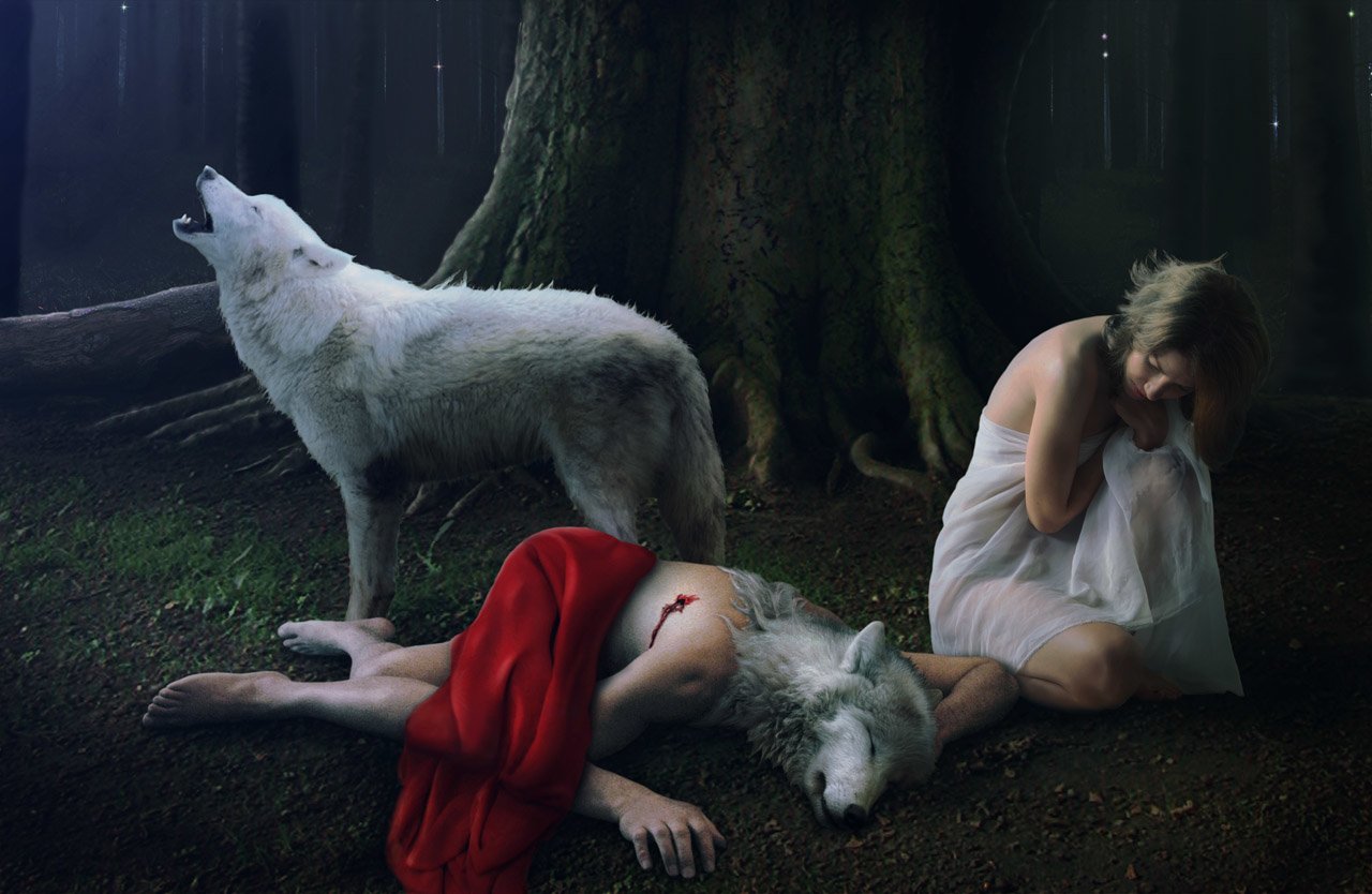 Sorrow Dark Werewolf Image. 