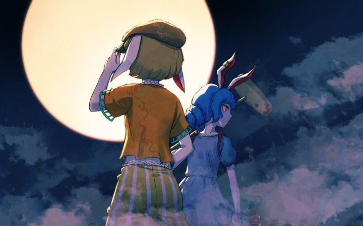 Seiran (Touhou) Ringo (Touhou) Anime Touhou Image