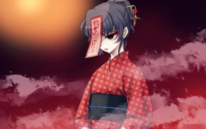 Yoshika Miyako Anime Touhou Image