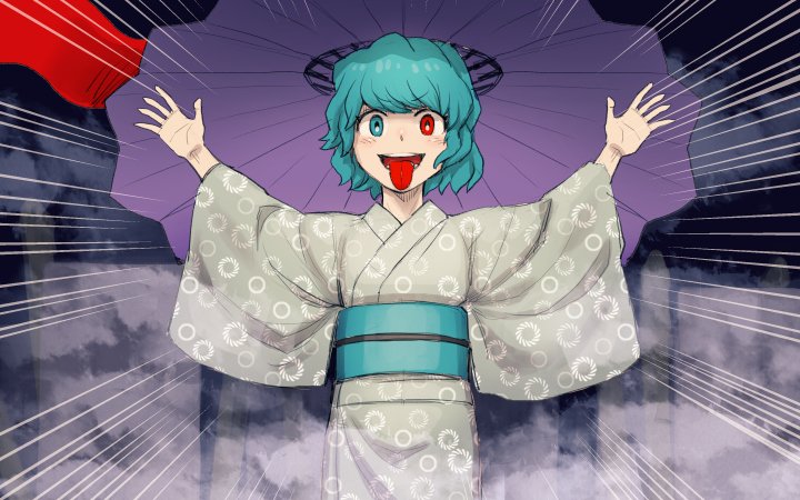 Kogasa Tatara Anime Touhou Image