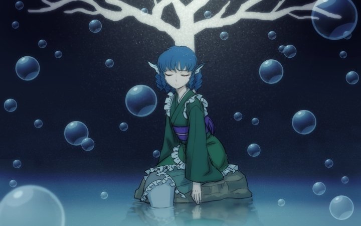 Wakasagihime (Touhou) Anime Touhou Image