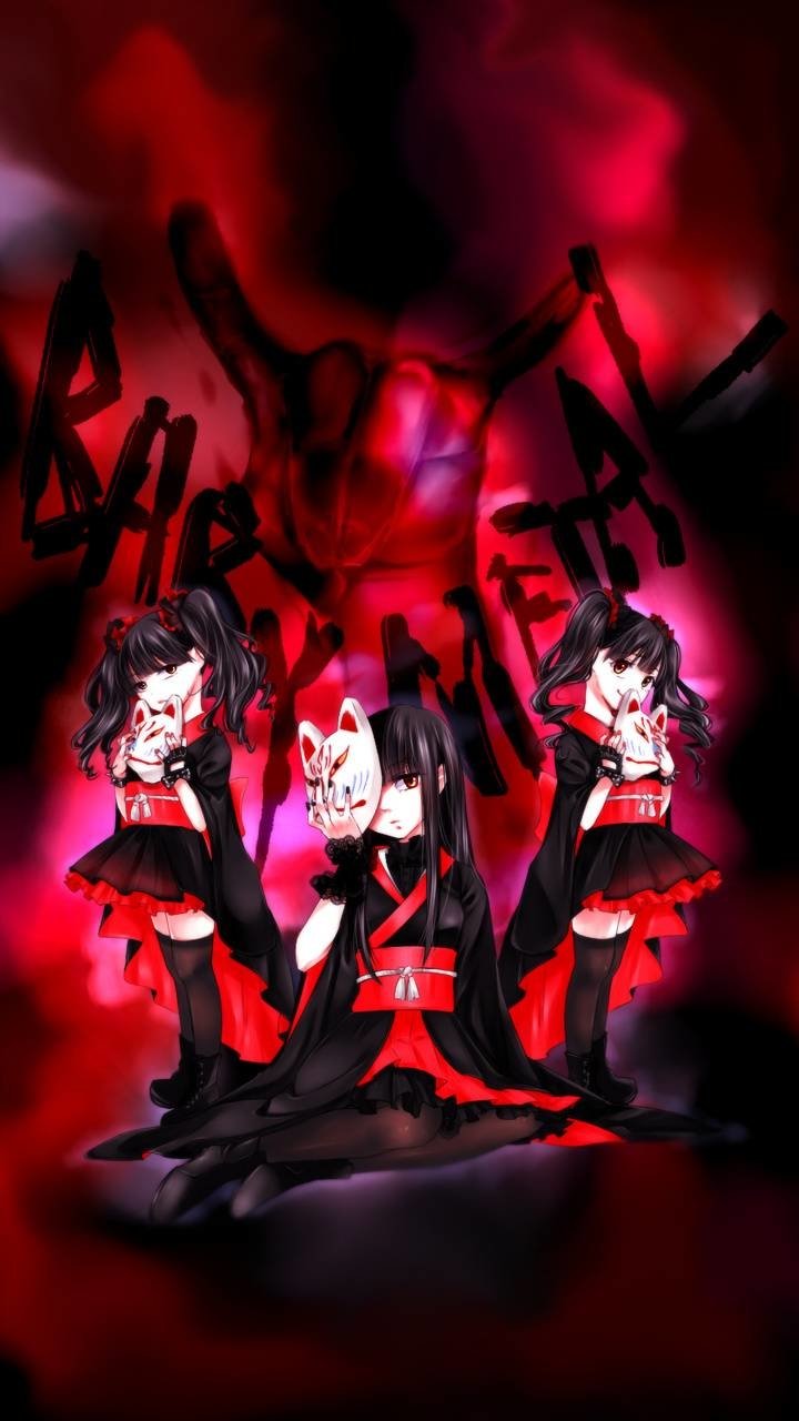 Japanese oriental heavy metal music Babymetal Image