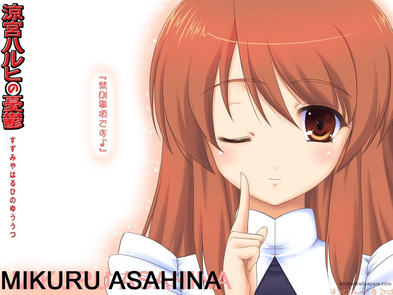 Mikuru Asahina Anime The Melancholy of Haruhi Suzumiya Image