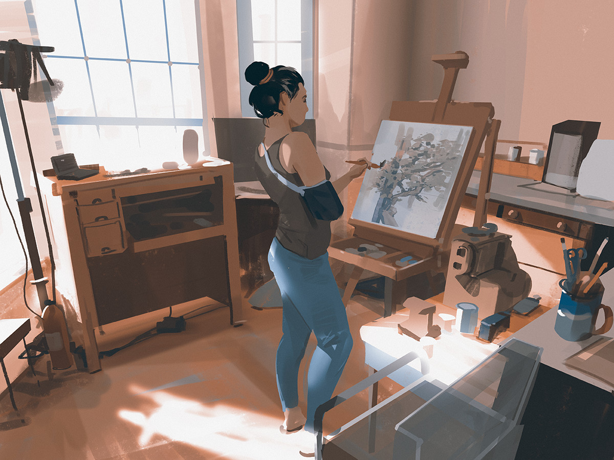 Artistic Picture by Atey Ghailan