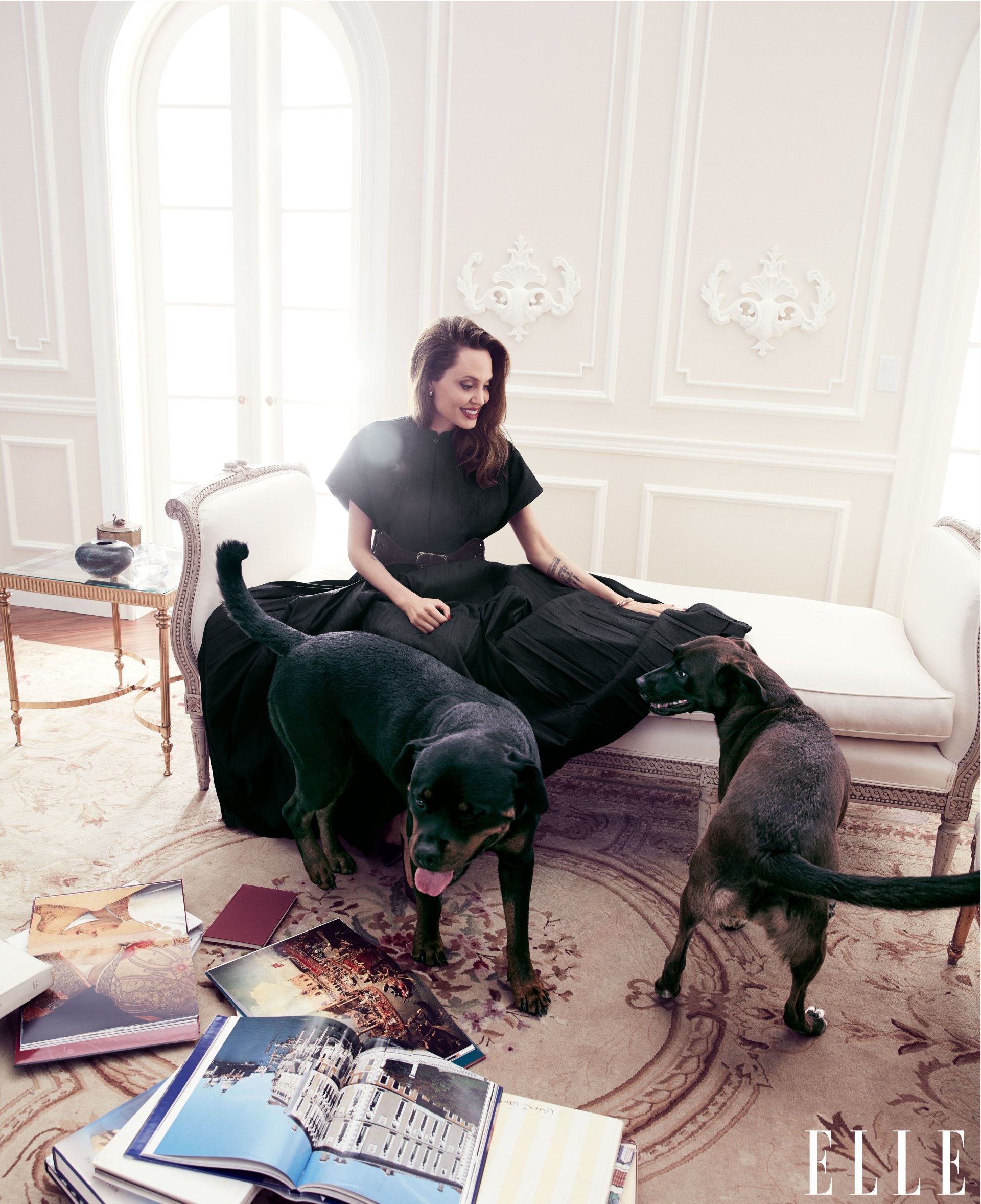  Angelina Jolie for ELLE, September 2019 by Alexi Lubomirski