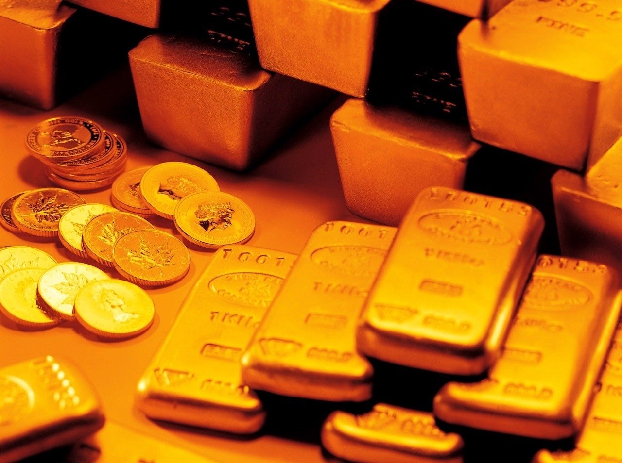 gold bar money man made gold Image