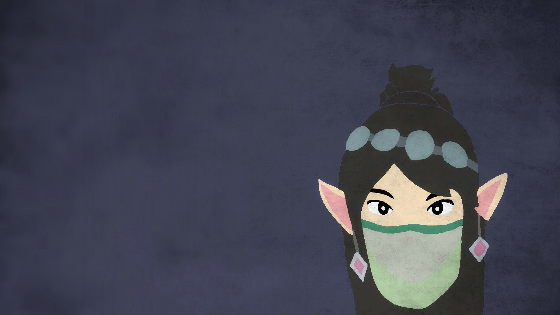 minimalist Ying (Paladins) video game Paladins Minimalist Gaming Image