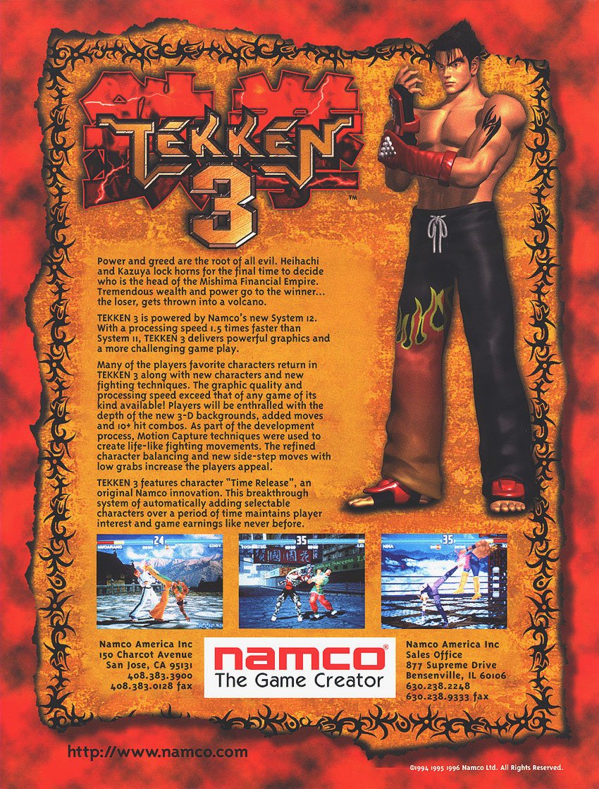 video game Tekken 3 Image