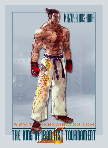 Kazuya Mishima video game tekken 4 Image