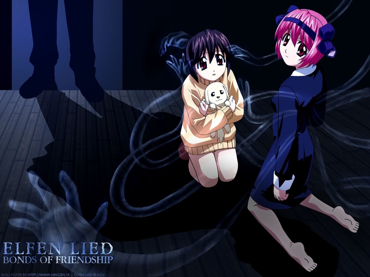 Download Nana (Elfen Lied) Mayu (Elfen Lied) Anime Elfen Lied Image