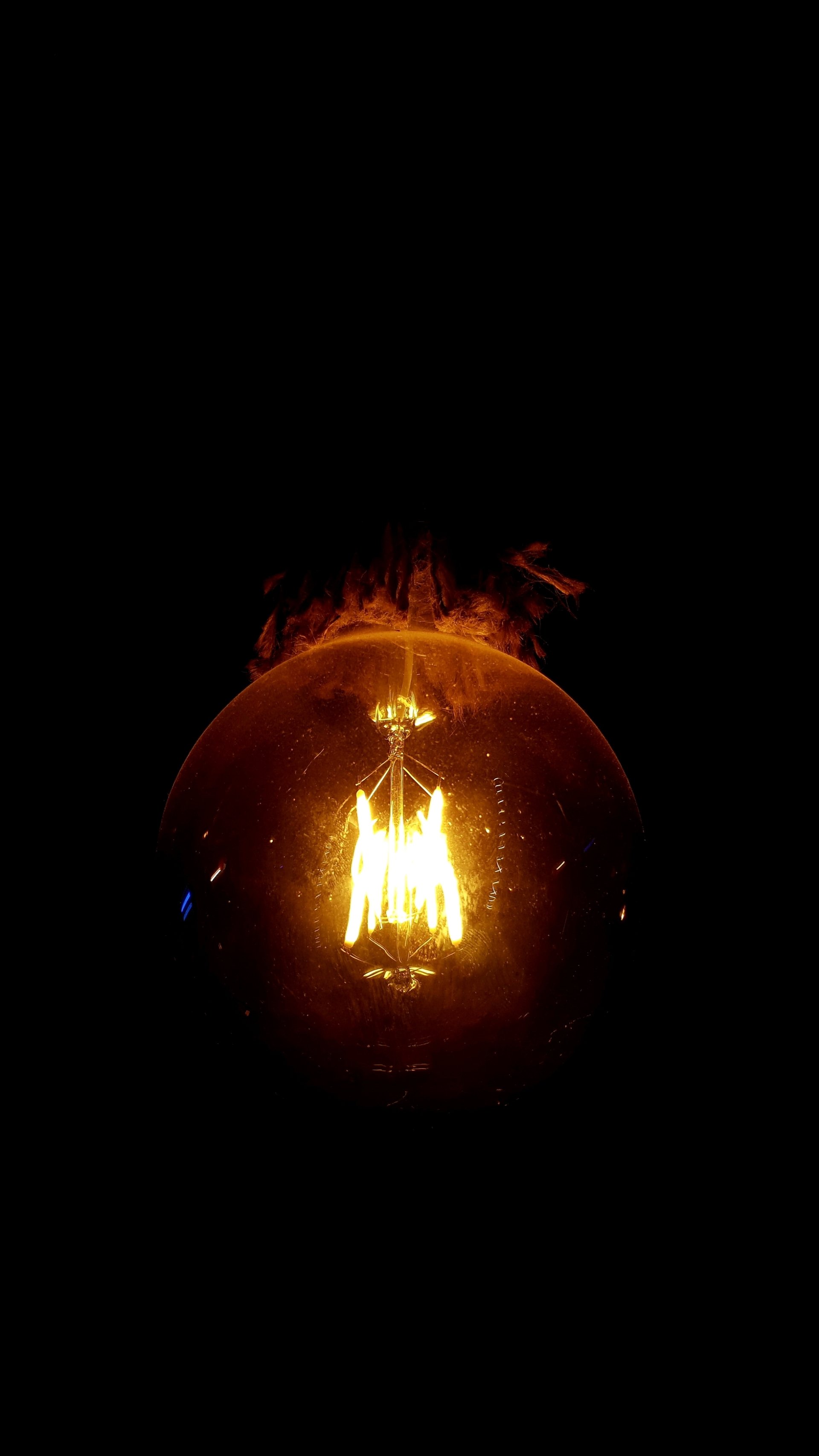 light man made light bulb Image