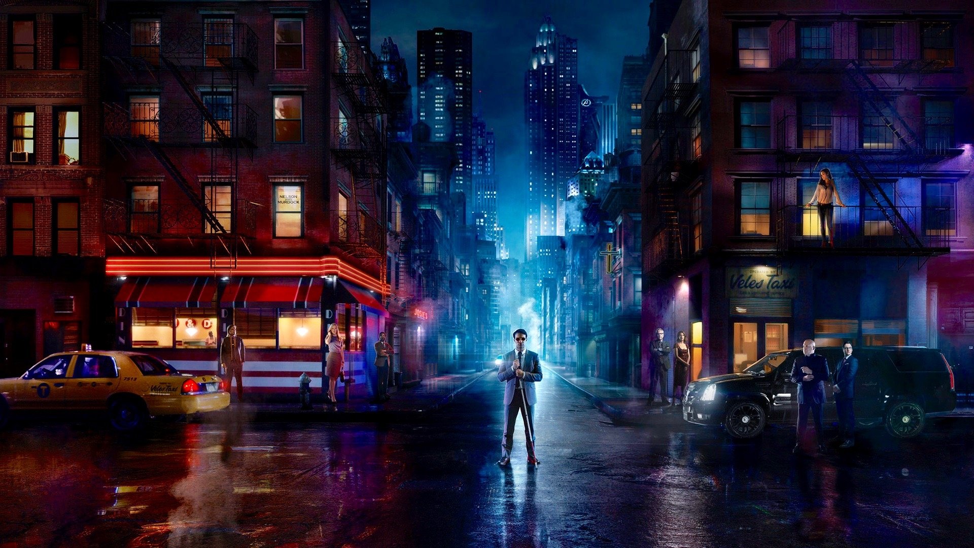 Matt Murdock Charlie Cox TV Show Daredevil Image