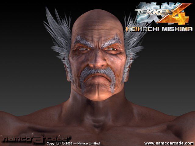 Heihachi Mishima video game tekken 4 Image