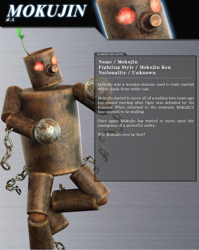 Mokujin (Tekken) video game Tekken 5 Image