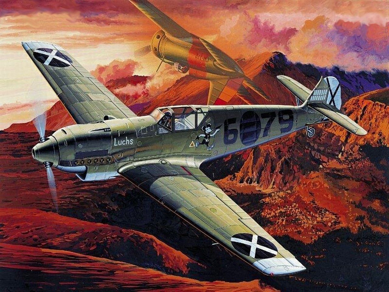 military Messerschmitt Bf 109 Image