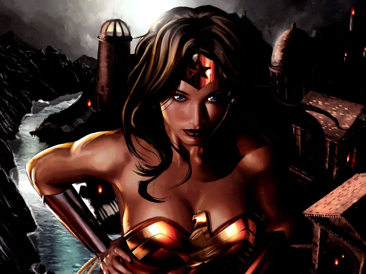 Wonder Woman Nipples