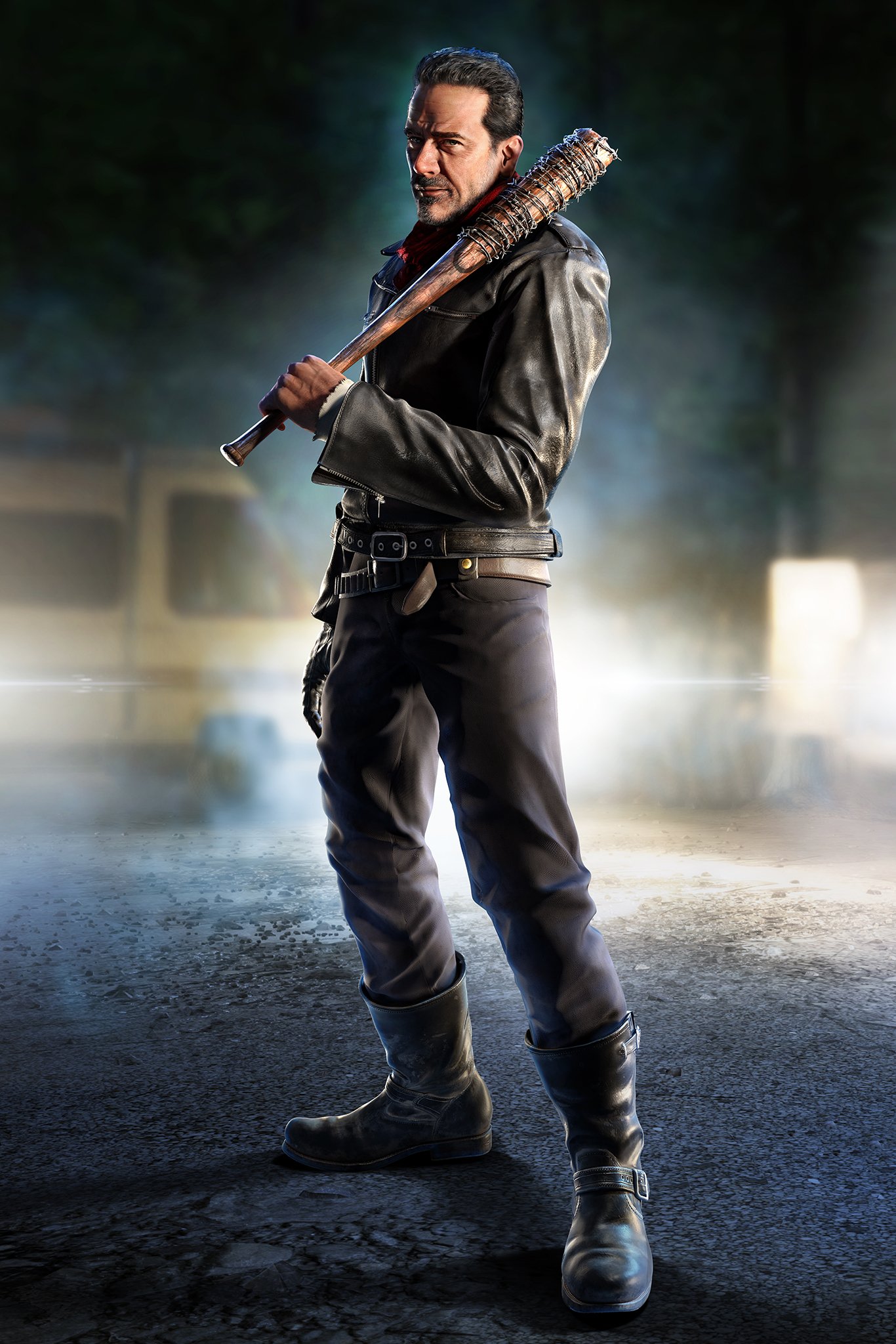Negan (The Walking Dead) video game Tekken 7: Fated Retribution Image