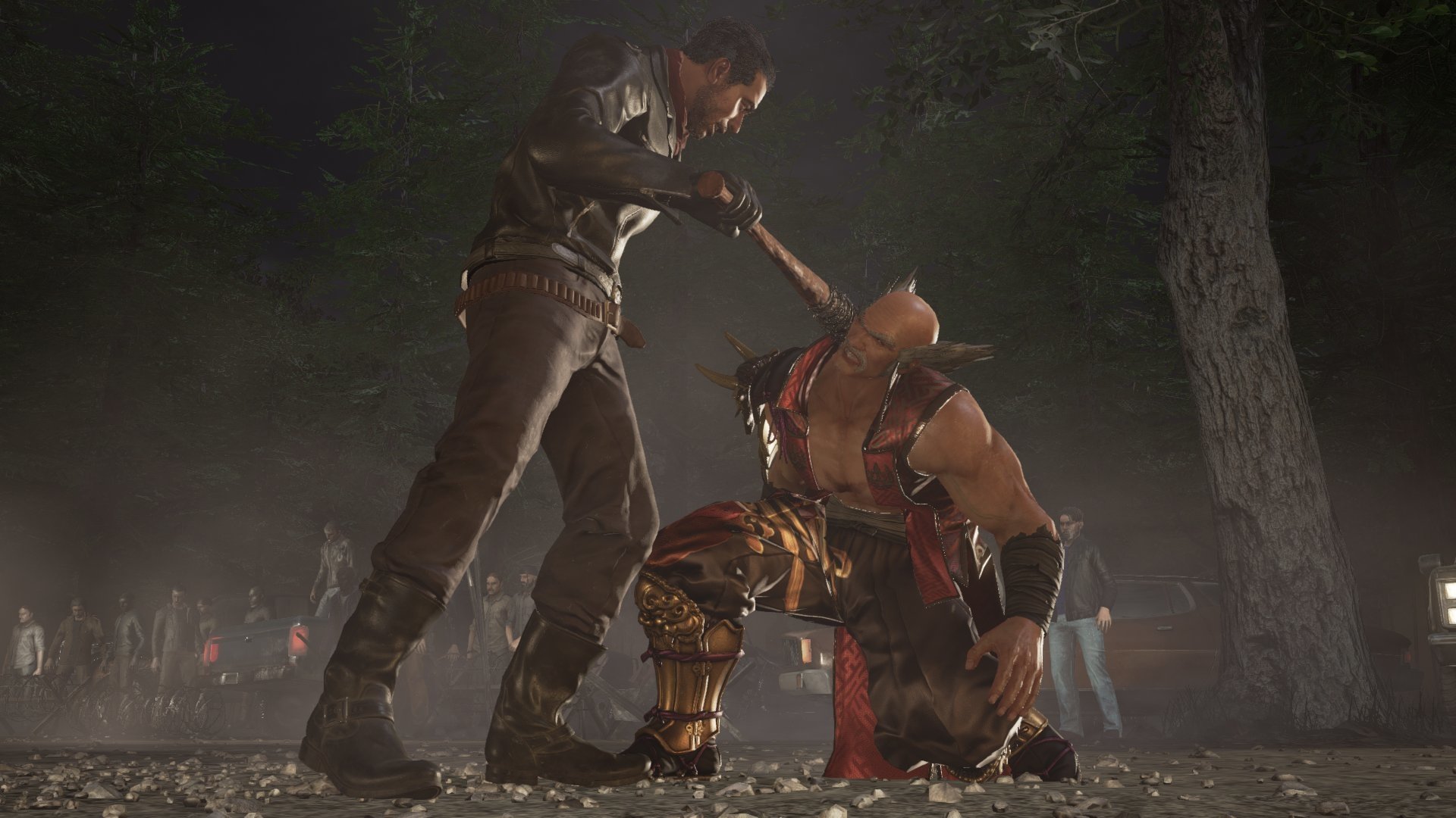 Heihachi Mishima Negan (The Walking Dead) video game Tekken 7: Fated Retribution Image