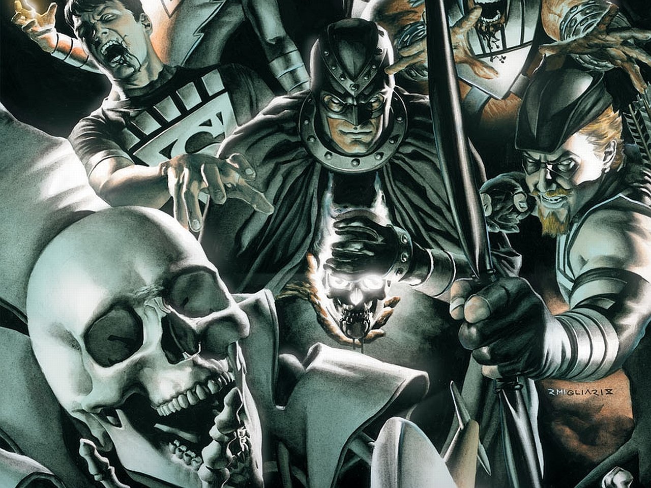 Black Lantern Comic Blackest Night Image