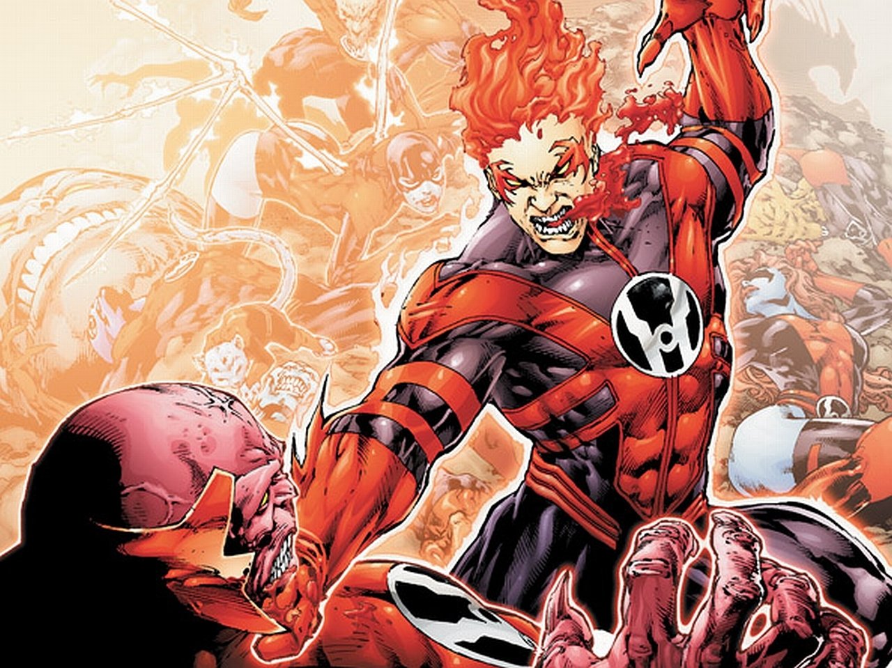 Comic Red Lantern Image
