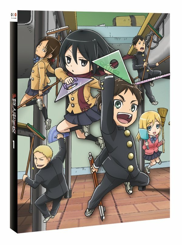 Attack On Titan Junior High Manga Attack on Titan: Junior High Vol 1 Cover image - Image Abyss