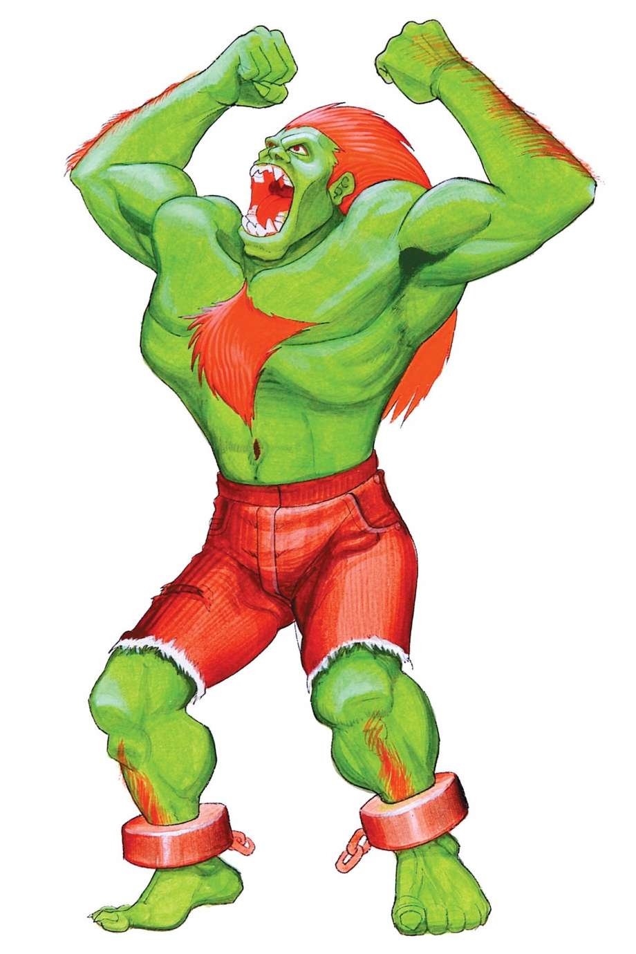 Blanka (Street Fighter) video game Street Fighter II: The World Warrior Image