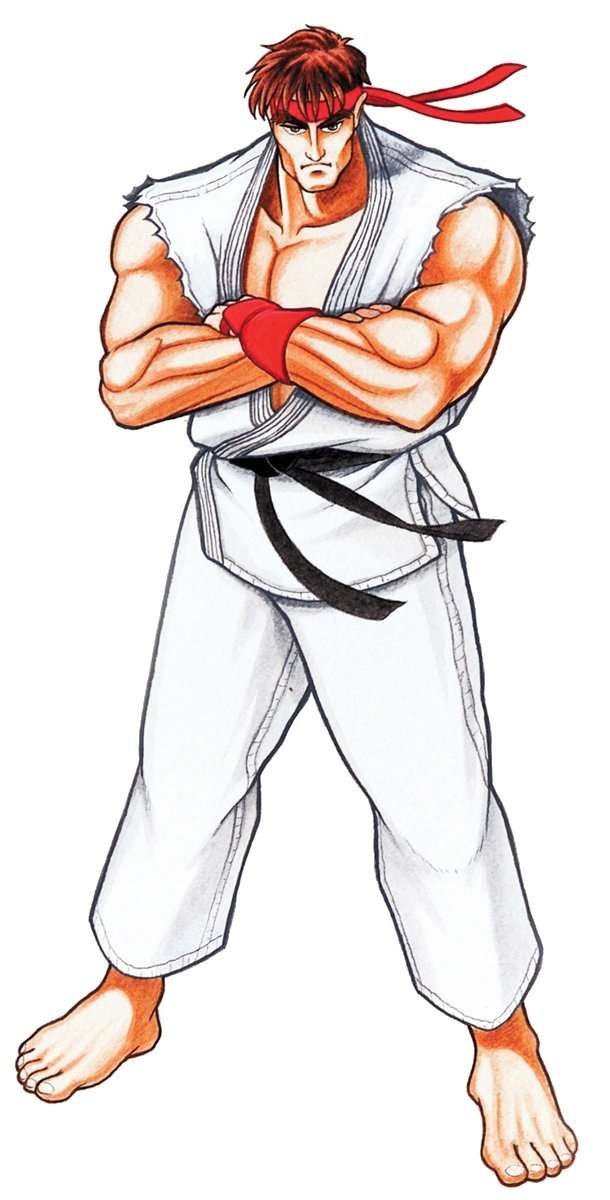 Ryu (Street Fighter) video game Street Fighter II: The World Warrior Image